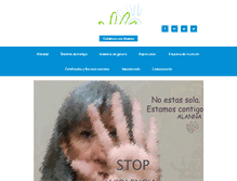 Tablet Screenshot of alanna.org.es